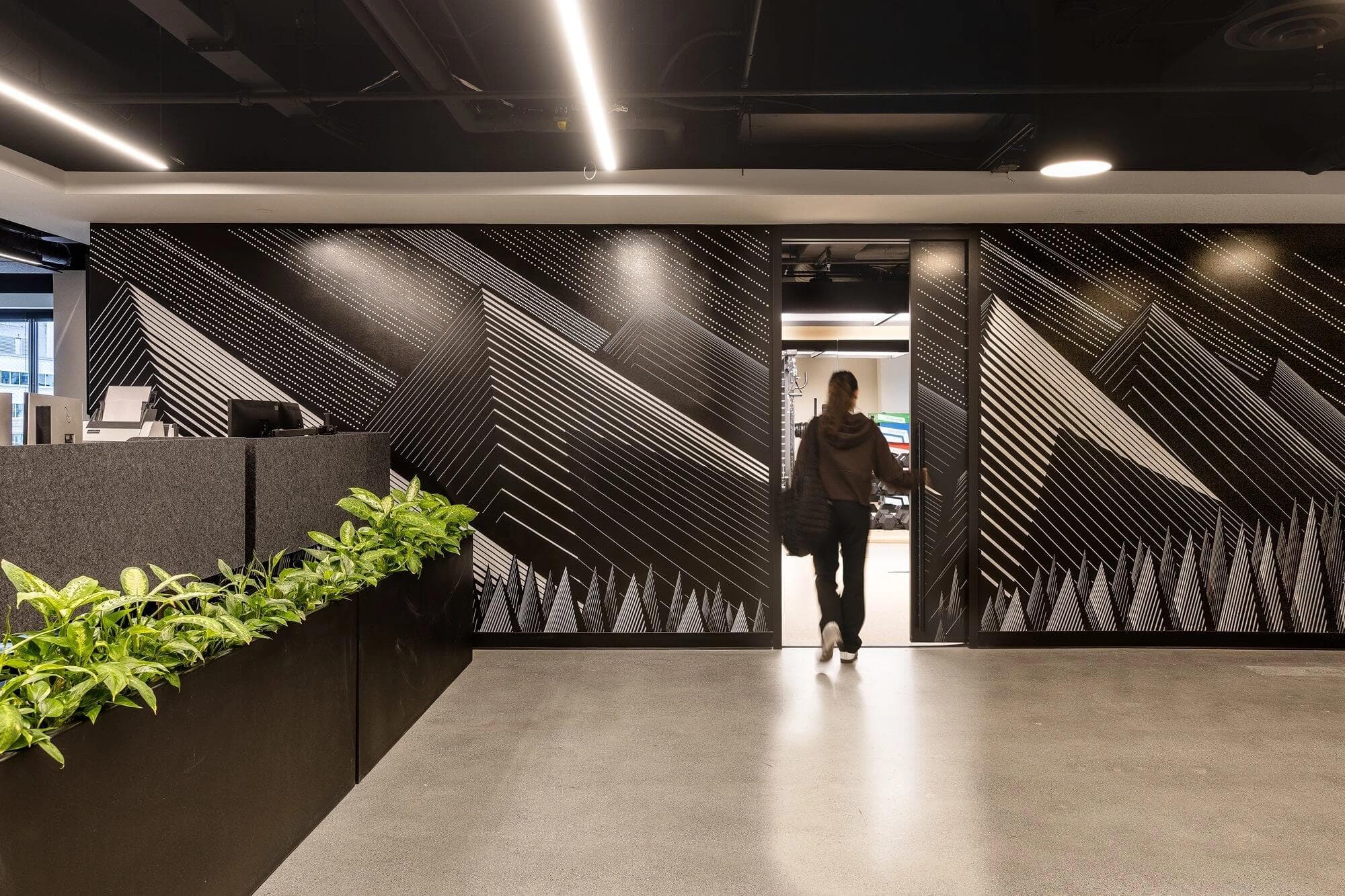 Olympic Industries Office Gym Room in Vancouver - Design and Build Project by Aura