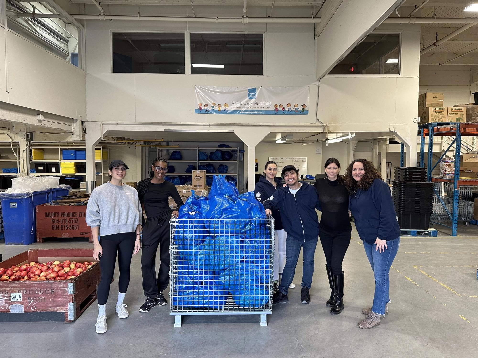 Volunteering at Backpack Buddies