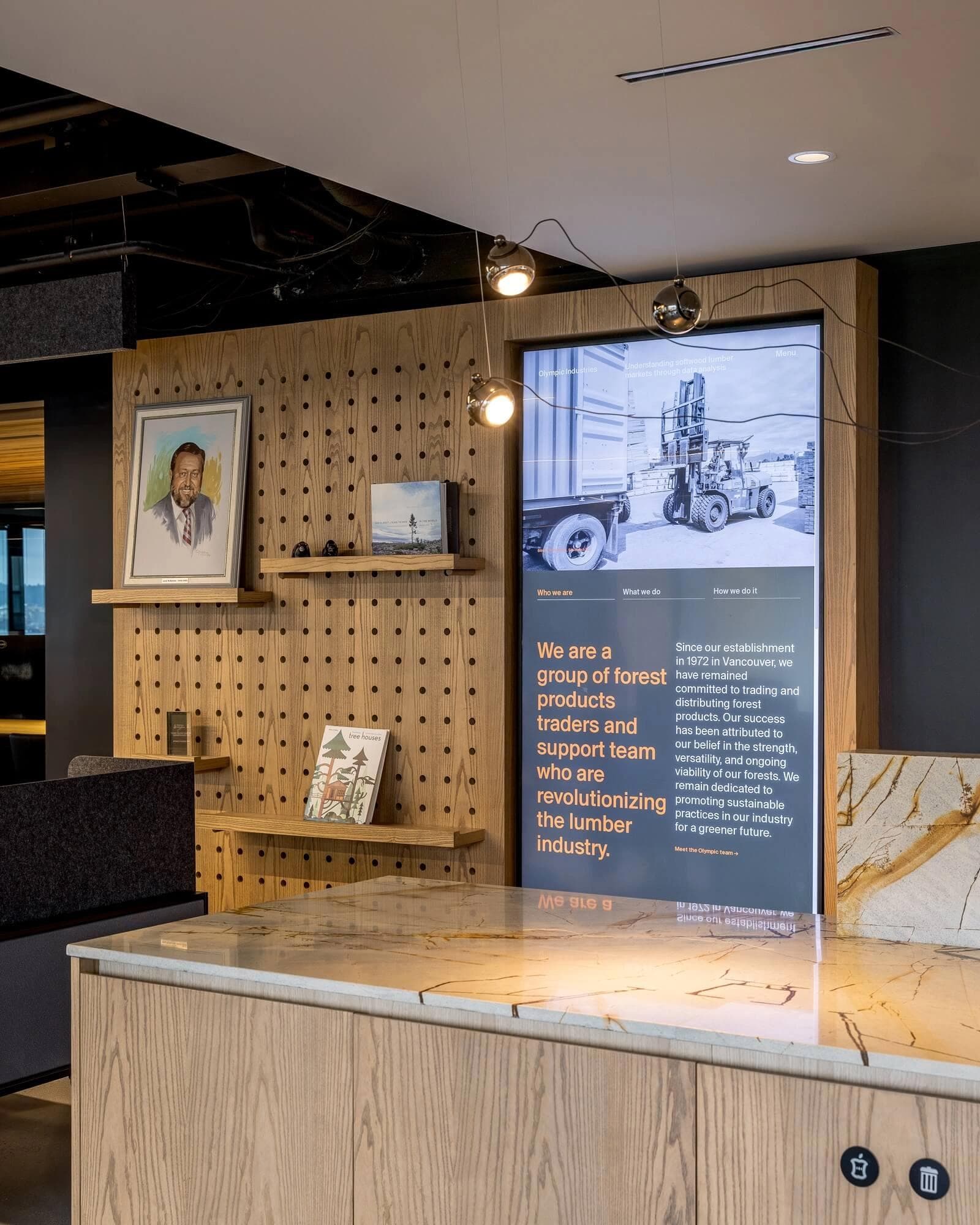 Olympic Industries Office in North Vancouver - Design and Build Project by Aura