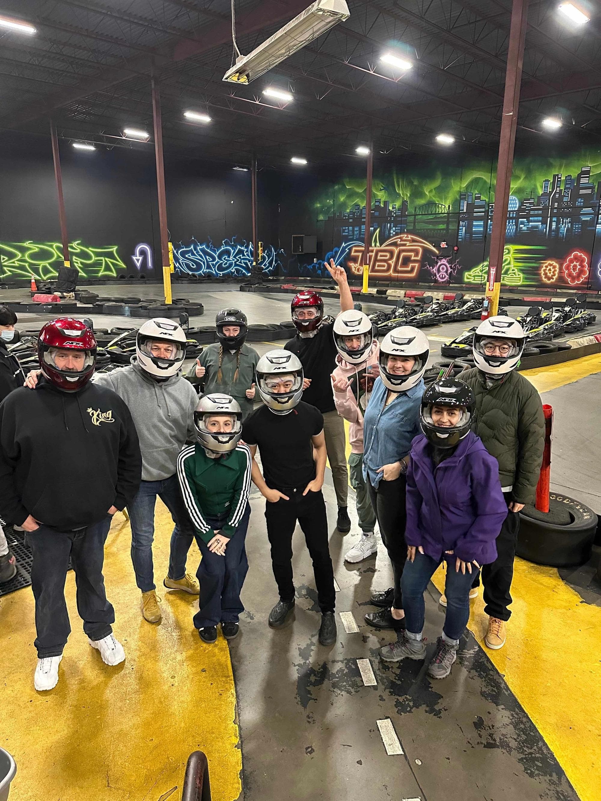 Kart Racing Team Day