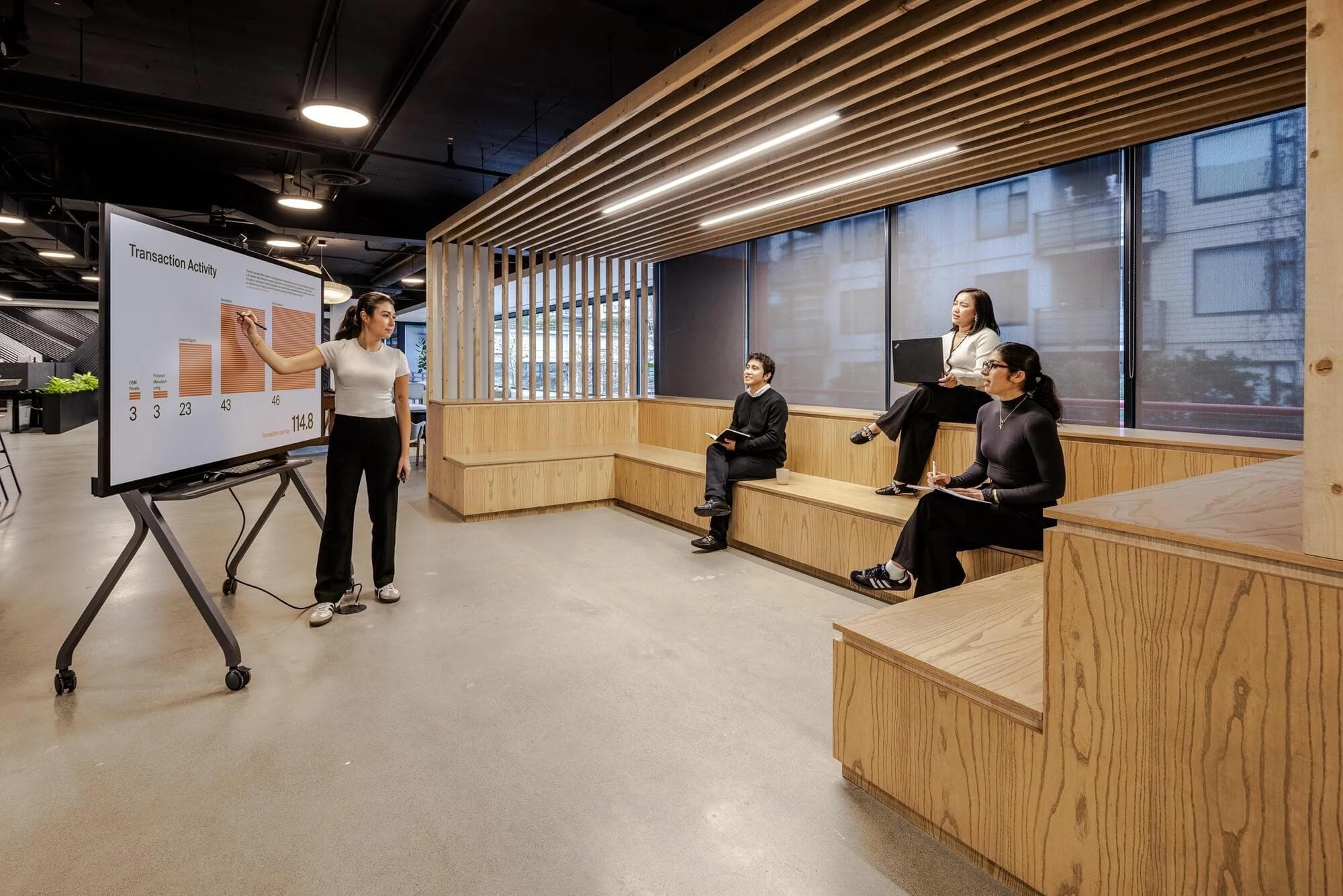 Olympic Industries Office in North Vancouver - Design and Build Project by Aura