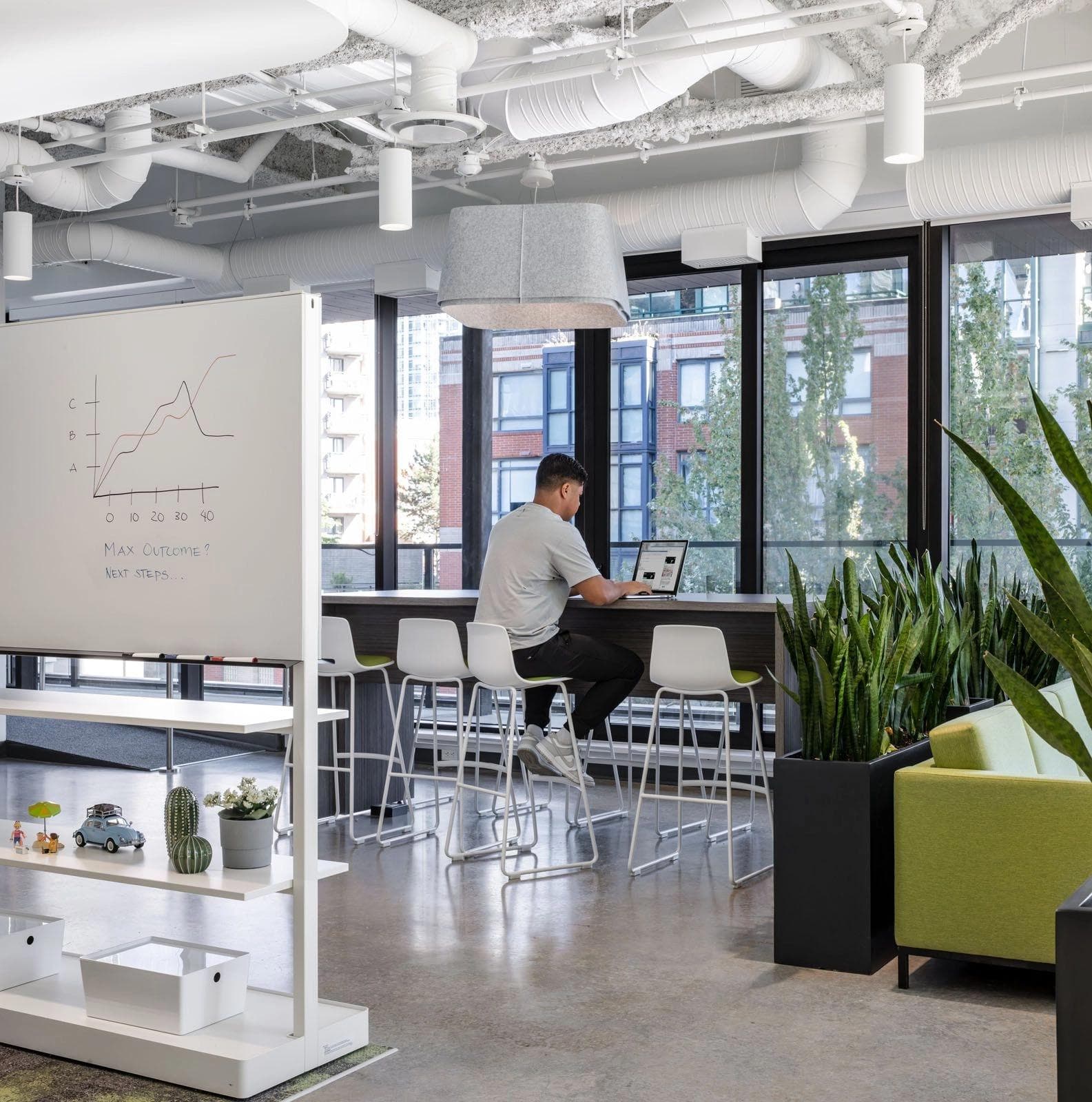 PayByPhone Office in Vancouver - Design and Build Project by Aura