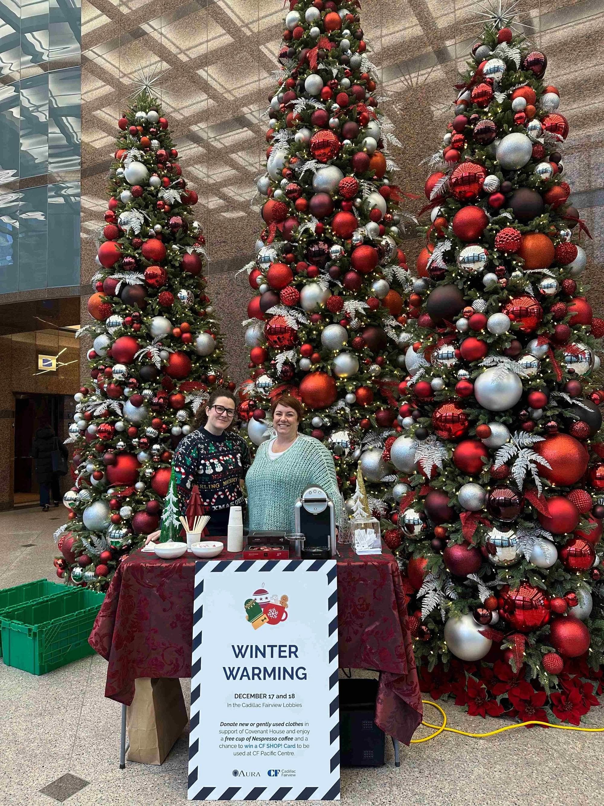 Winter Warming Volunteering with CF