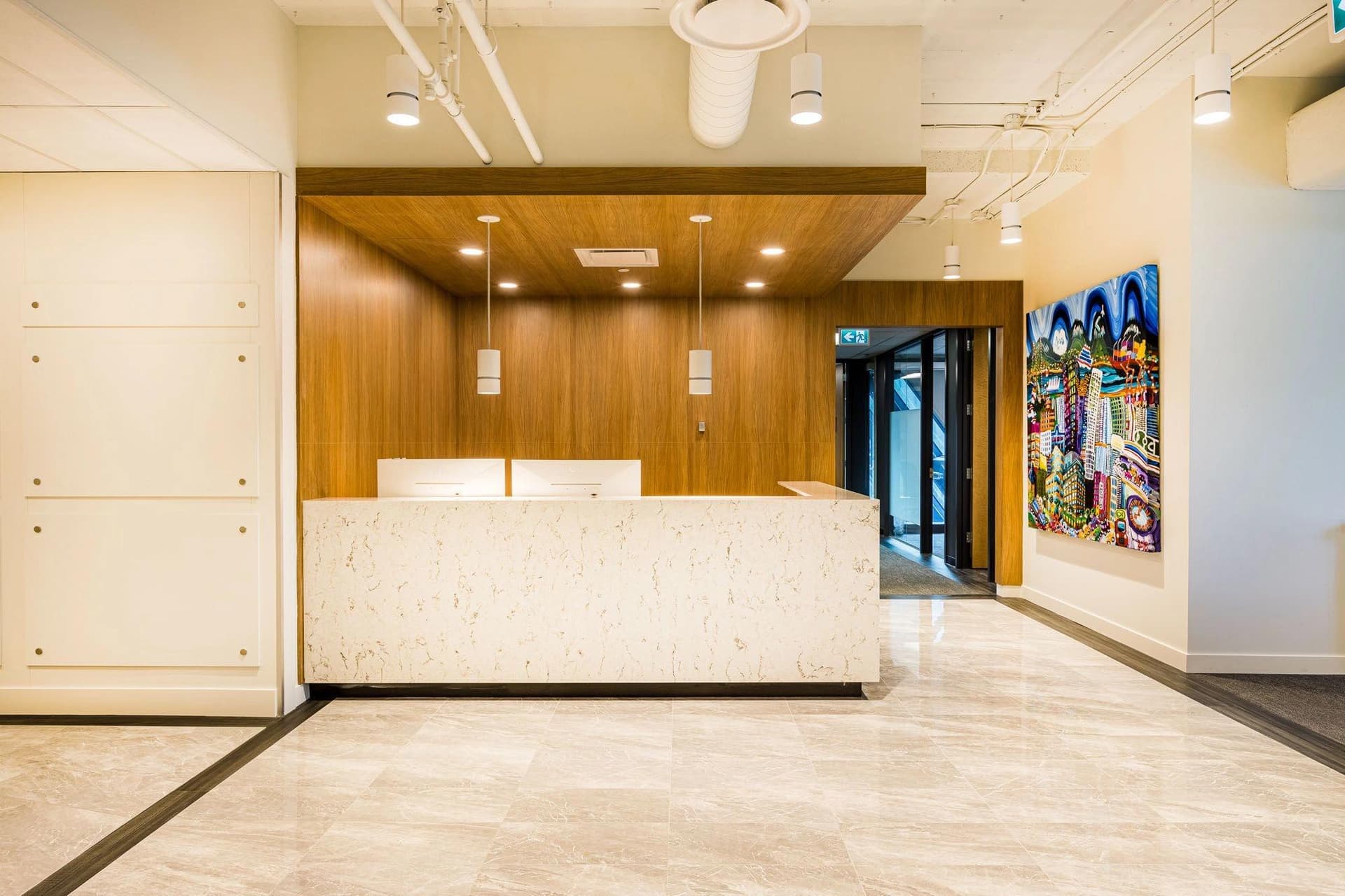 Charest Reporting Office in Vancouver - Design and Build Project by Aura