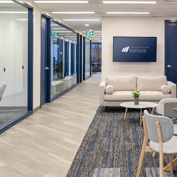 Corporate Financial Institution - Aura Office Design Project