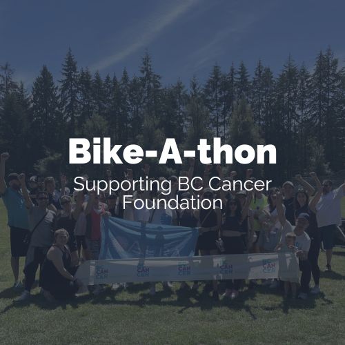 Bike-A-Thon in support to BC Cancer Foundation